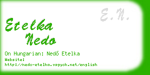 etelka nedo business card